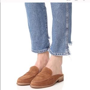 MADEWELL Elinor loafer mule in bison